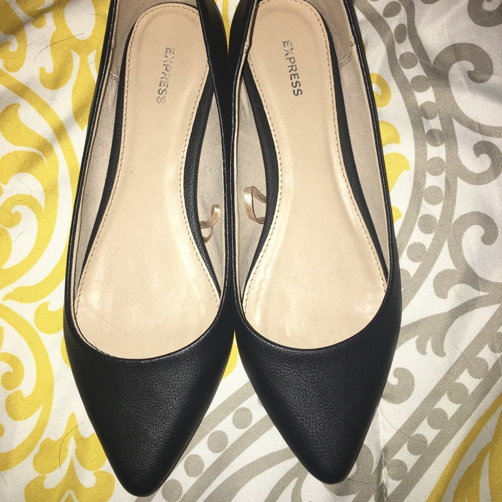 Black flats